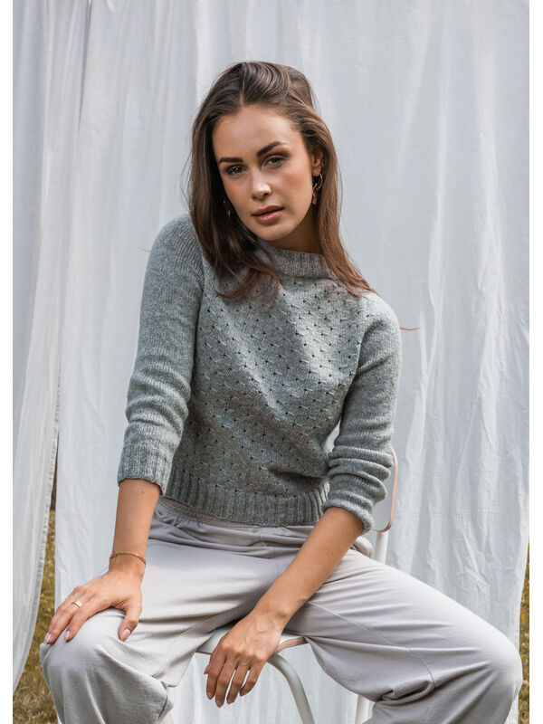 FILATI Studio TOP DOWN PULLOVER Cashmere 16 fine - Strikkeoppskrift (NO)