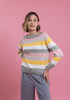 TOP DOWN GENSER Landlust Alpaca Merino 160 fra FILATI Studio