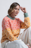 FILATI Studio GENSER MED MØNSTER Natural Alpaca Pelo