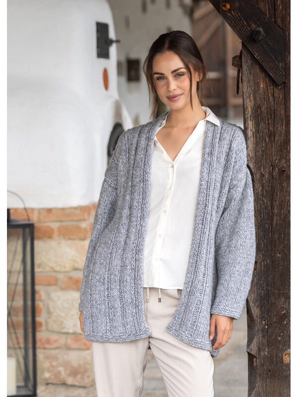 FILATI Studio LANG CARDIGAN Ecopuno Chunky