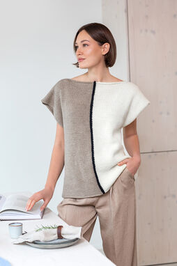 Lana Grossa LIVING No. 1 - Magasin (DE) + Strikkeopskrifter (NO)