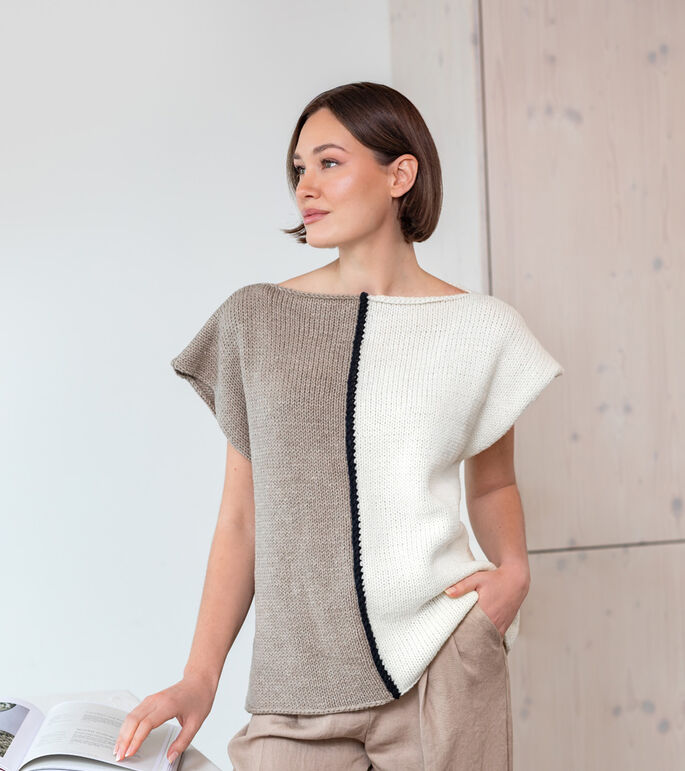 Lana Grossa VEST Merino Miscela