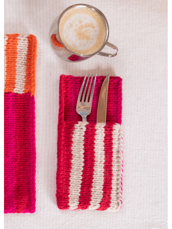 FILATI Studio BESTIKKLOMME 3-farget Merino Cardato