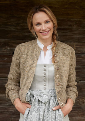 CARDIGAN Landlust Soft Tweed 90 & Cool Wool Big - Strikkeoppskrift (SE) fra Lana Grossa