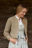 Lana Grossa CARDIGAN Landlust Soft Tweed 90 & Cool Wool Big - Strikkeoppskrift (SE)