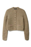 Lana Grossa CARDIGAN Landlust Soft Tweed 90 & Cool Wool Big - Strikkeoppskrift (SE)