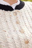 Lana Grossa CARDIGAN Alpina & Cool Wool Big - Strikkeoppskrift (SE)
