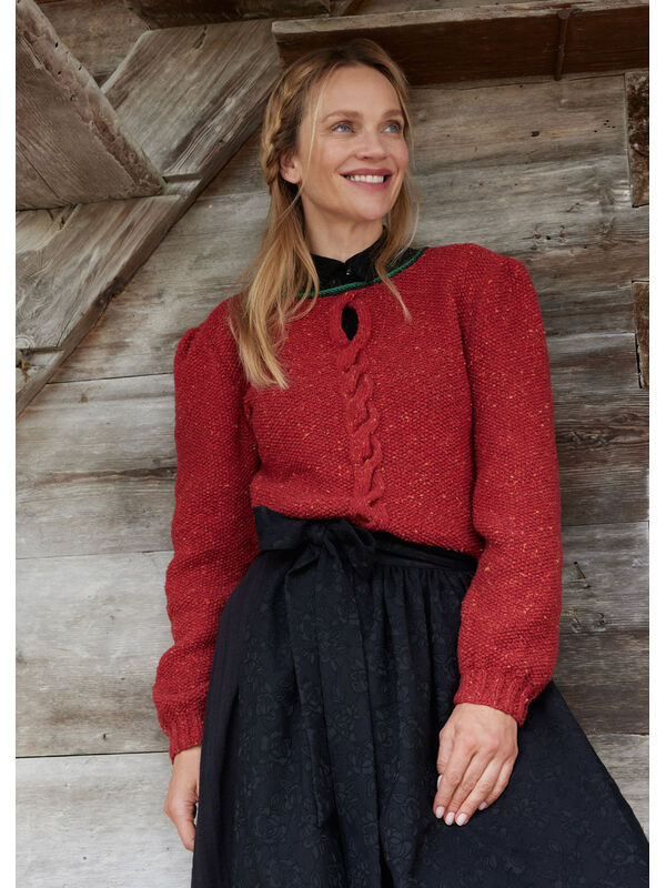 Lana Grossa PULLOVER Landlust Soft Tweed 180 & Cool Wool - Strikkeoppskrift (SE)