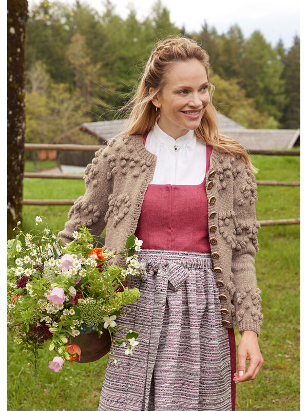 Lana Grossa CARDIGAN Alpina - Strikkeoppskrift (SE)