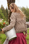 Lana Grossa CARDIGAN Alpina - Strikkeoppskrift (SE)