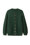 Lana Grossa CARDIGAN (MANN) Cool Wool - Strikkeoppskrift (SE)