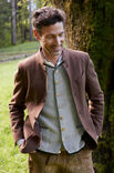 Lana Grossa VEST (MANN) Cool Wool - Strikkeoppskrift (SE)