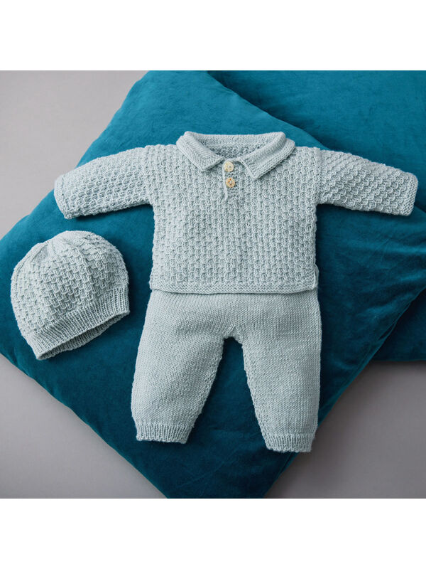 Lana Grossa PULLI, HOSE & MÜTZE Cool Wool Baby  - German Edition