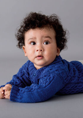 JACKE Cool Wool Baby  - German Edition fra Lana Grossa