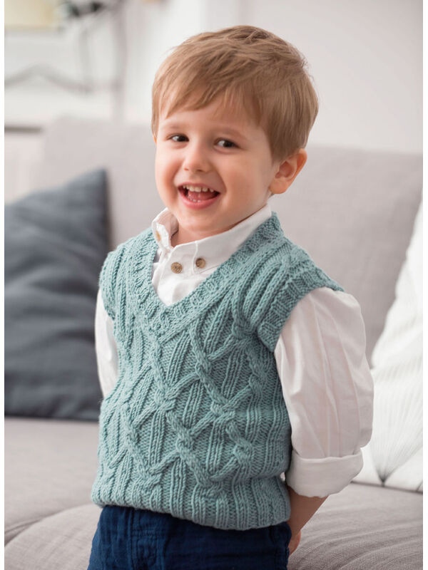 Lana Grossa PULLUNDER Cool Wool Big Melange - German Edition