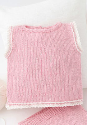 TOP Cool Wool Baby - Strikkeinstruksjoner (DK) fra Lana Grossa