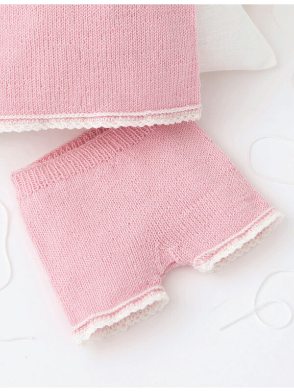 Lana Grossa BUKSE Cool Wool Baby - Strikkeinstruksjoner (DK)