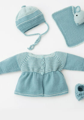 JAKKE Cool Wool Baby - Strikkeinstruksjoner (DK) fra Lana Grossa