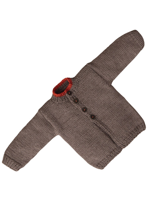 Lana Grossa JAKKE Cool Wool Big/Cool Wool Baby - Strikkeinstruksjoner (DK)