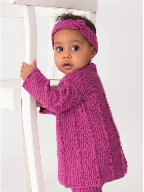 Lana Grossa KJOLE Cool Wool Baby - Strikkeinstruksjoner (DK)