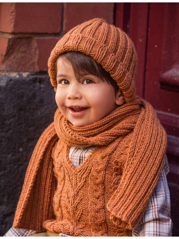 Lana Grossa SKJERF Cool Wool Big - Strikkeinstruksjoner (DK)