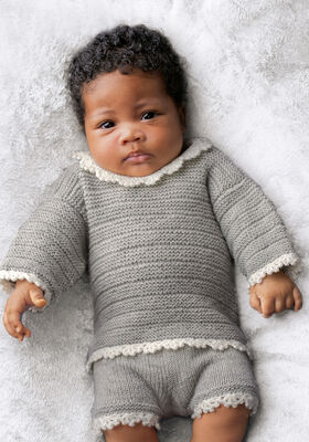 PULLOVER Cool Wool Baby - Strikkeoppskrift (DK) fra Lana Grossa