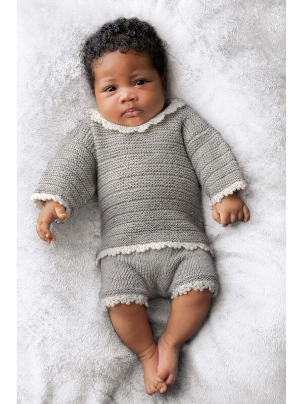 Lana Grossa BUKSER Cool Wool Baby - Strikkeoppskrift (DK)