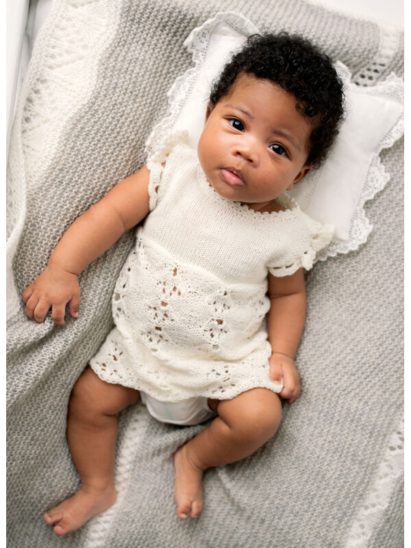 Lana Grossa KJOLE Cool Wool Baby - Strikkeoppskrift (DK)