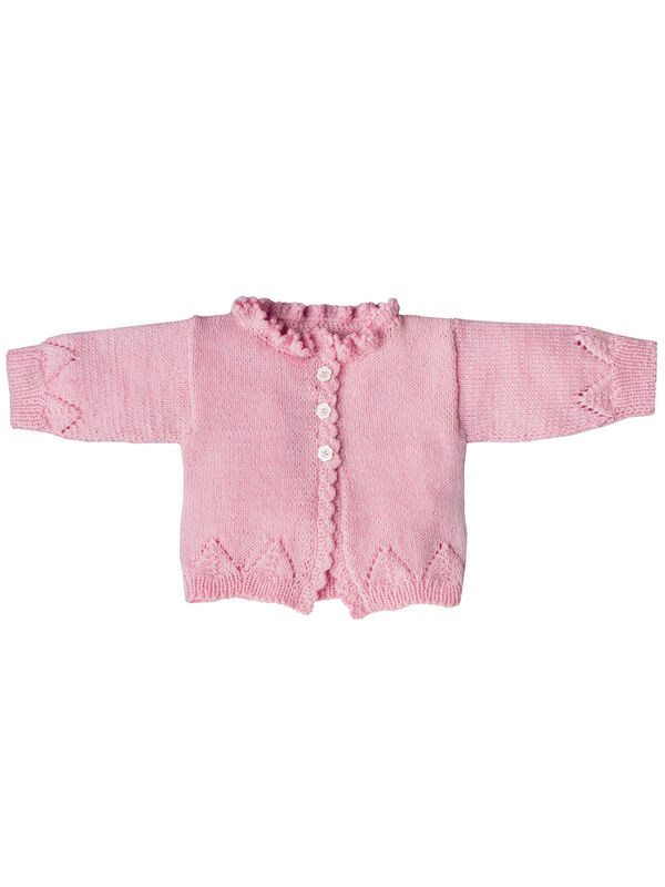 Lana Grossa JAKKE Cool Wool Baby - Strikkeoppskrift (DK)