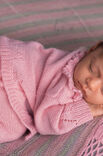 Lana Grossa JAKKE Cool Wool Baby - Strikkeoppskrift (DK)