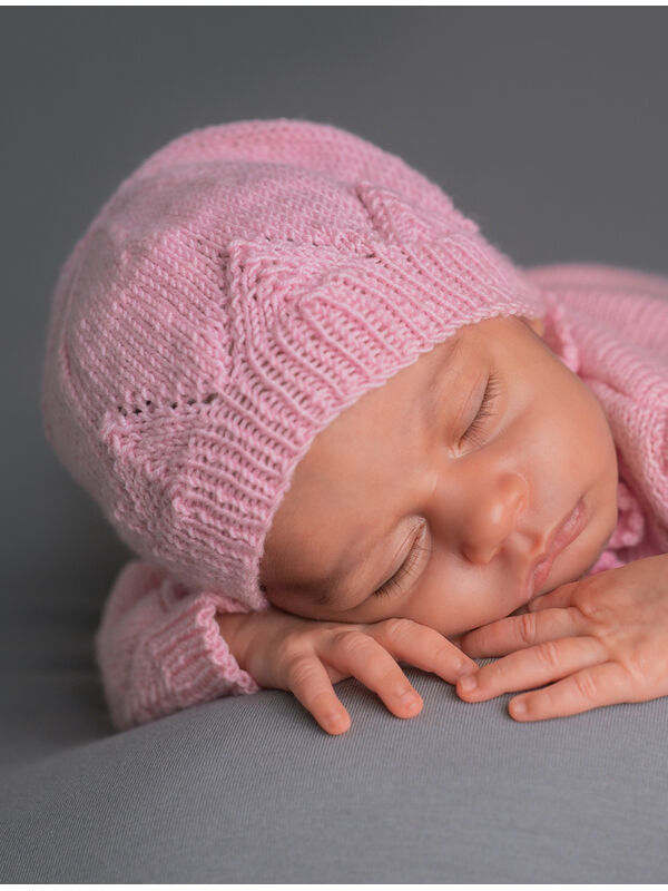 Lana Grossa HUE Cool Wool Baby - Strikkeoppskrift (DK)