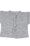 Lana Grossa JAKKE Cool Wool Baby - Strikkeoppskrift (DK)