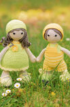 Lana Grossa DUKKE Cool Wool Baby - Strikkeoppskrift (DK)