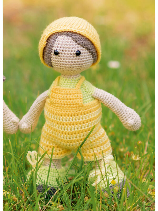 Lana Grossa DUKKE Cool Wool Baby - Strikkeoppskrift (DK)