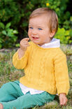 Lana Grossa PULLOVER Soft Cotton - Strikkeoppskrift (DK)