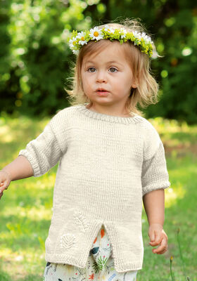TUNIKA Soft Cotton - Strikkeoppskrift (DK) fra Lana Grossa