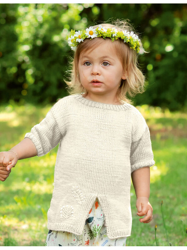 Lana Grossa TUNIKA Soft Cotton - Strikkeoppskrift (DK)