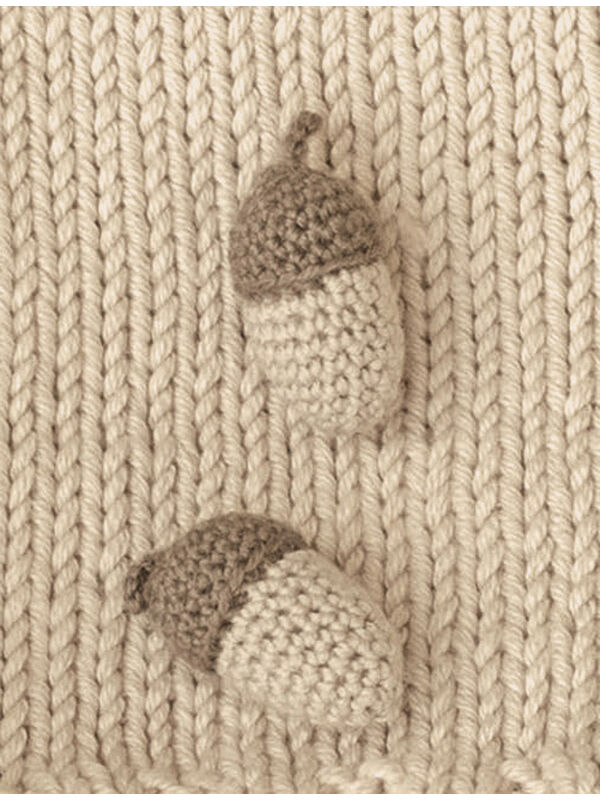 Lana Grossa EIKENØTT Cool Wool Baby - Strikkeoppskrift (DK)