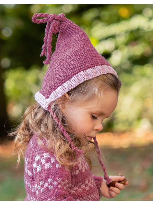 Lana Grossa LUE Cool Wool Big Melange - Strikkeoppskrift (DK)