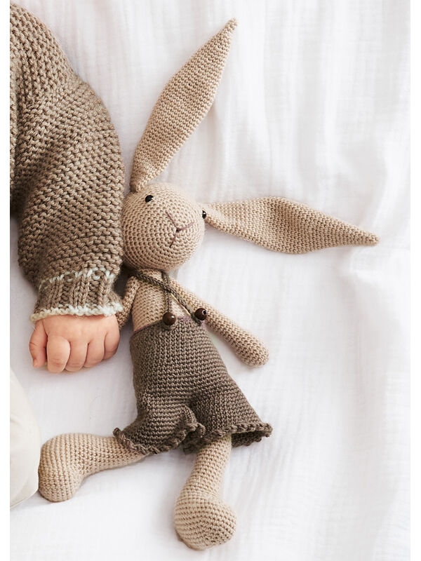 Lana Grossa HARE Cool Wool Baby - Strikkeoppskrift (NO)