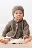 Lana Grossa JAKKE Alta Moda Alpaca - Strikkeoppskrift (DK)
