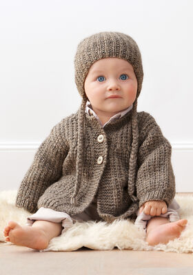 JAKKE Alta Moda Alpaca - Strikkeoppskrift (DK) fra Lana Grossa