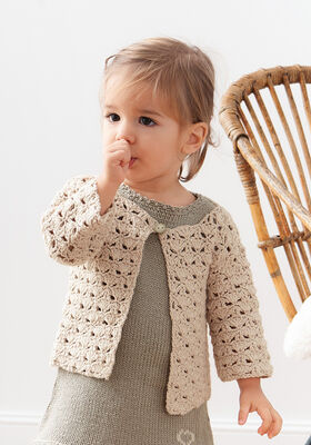 JAKKE Soft Cotton - Strikkeoppskrift (DK) fra Lana Grossa