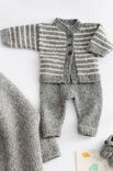Lana Grossa JAKKE Cashmere 16 Fine - Strikkeoppskrift (DK)