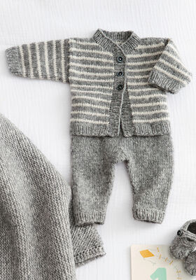 JAKKE Cashmere 16 Fine - Strikkeoppskrift (DK) fra Lana Grossa