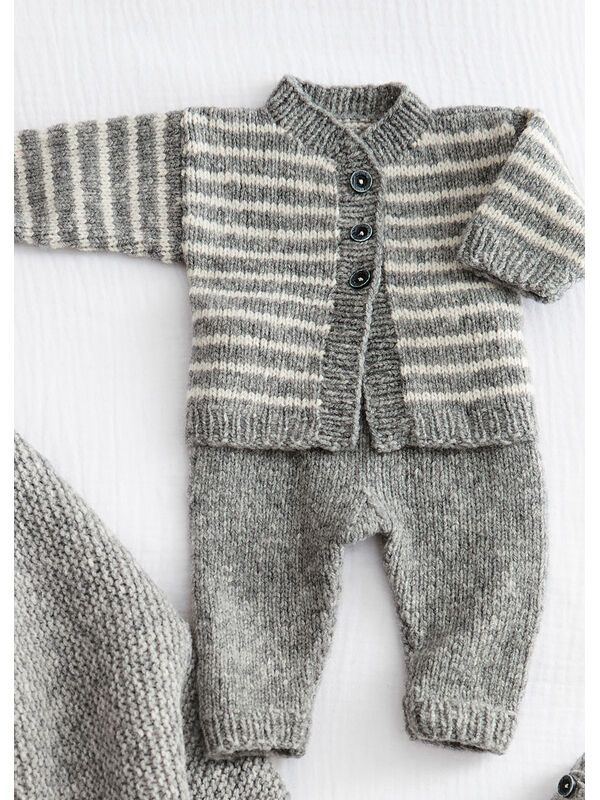 Lana Grossa BUKSER Cashmere 16 Fine - Strikkeoppskrift (DK)