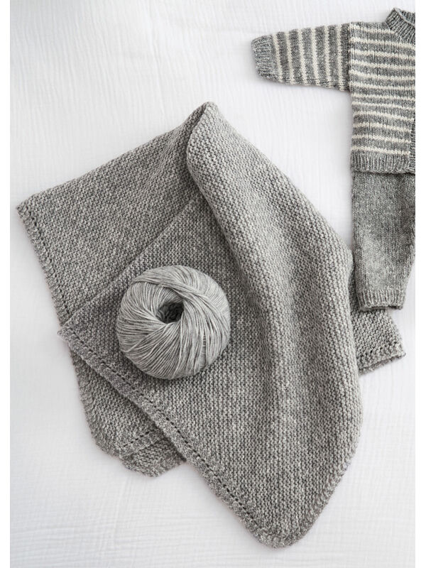 Lana Grossa PLAID  Cashmere 16 Fine - Strikkeoppskrift (DK)
