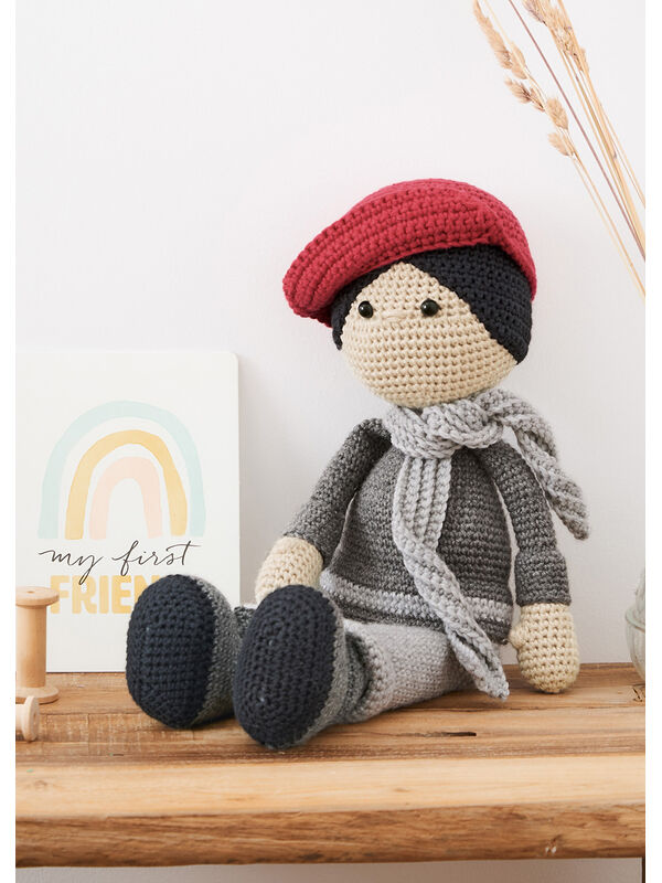 Lana Grossa DUKKE Soft Cotton, Cool Wool, Cool Wool Big & Organico - Strikkeoppskrift (DK)