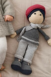 Lana Grossa DUKKE Soft Cotton, Cool Wool, Cool Wool Big & Organico - Strikkeoppskrift (DK)