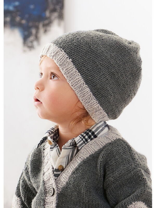 Lana Grossa LUE Cool Wool Big - Strikkeoppskrift (DK)